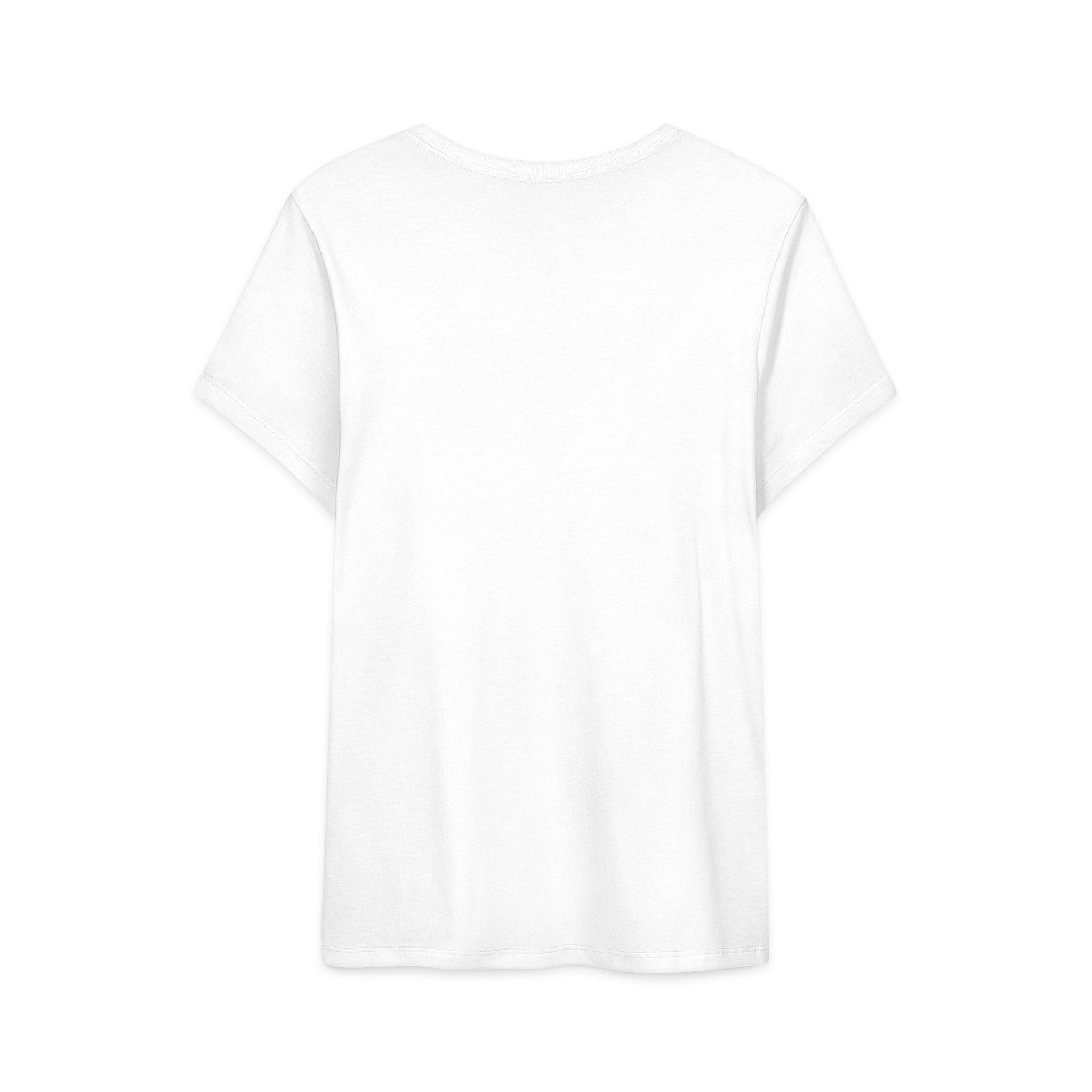 Caricature Businessman Women’s Tee – Funny Office Travel Work Shirt